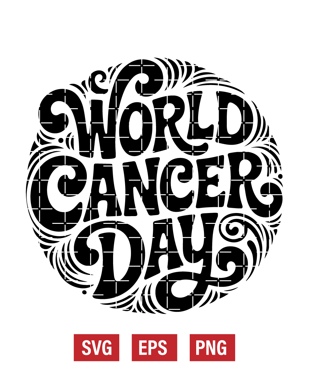 World Cancer Day Svg
