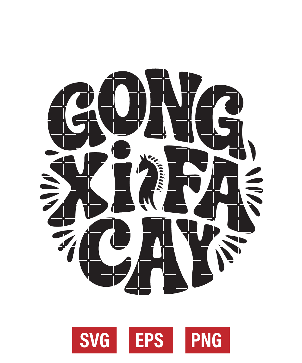 Gong Xi Fa Cai Svg
