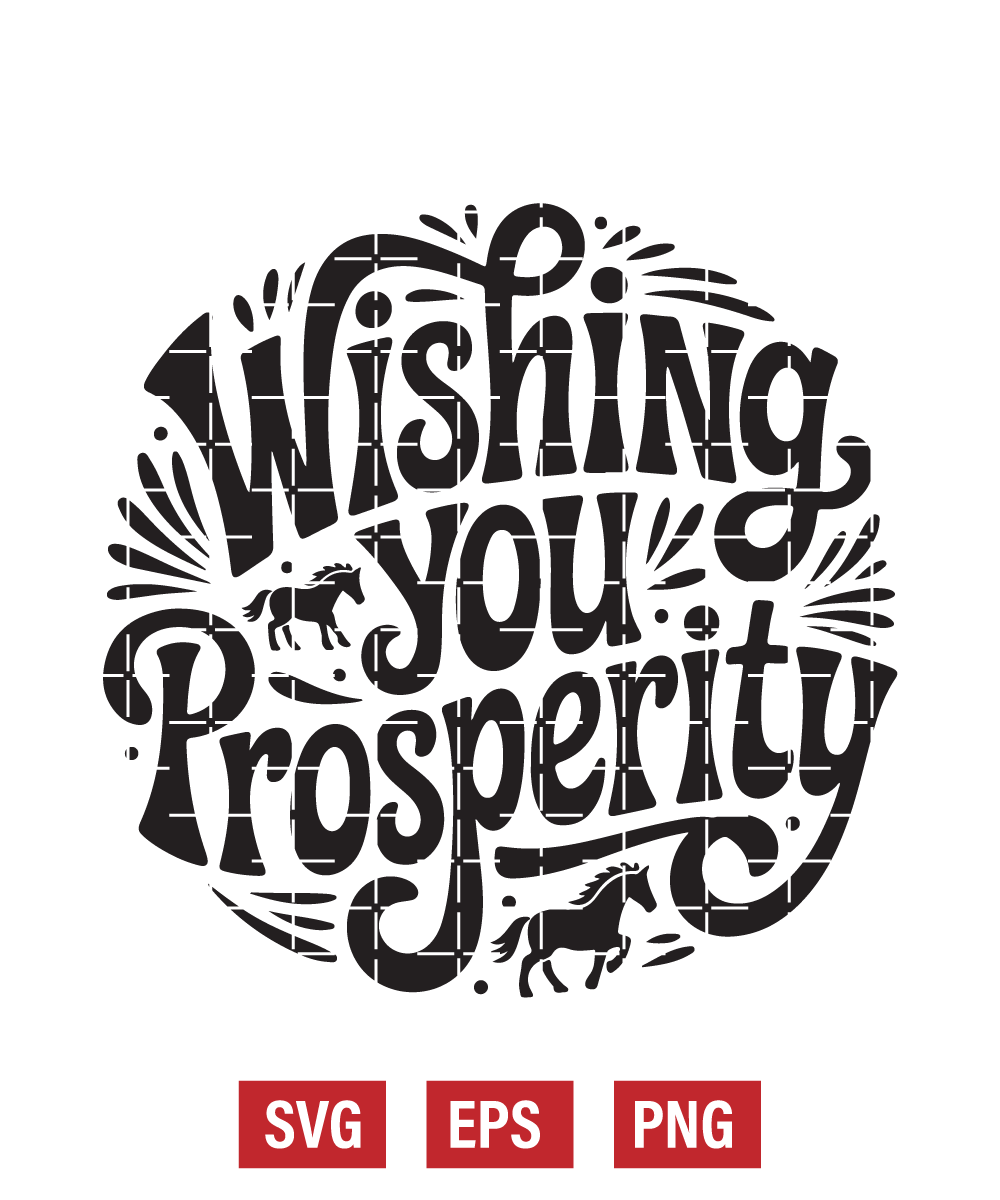 Wishing You Prosperity Svg