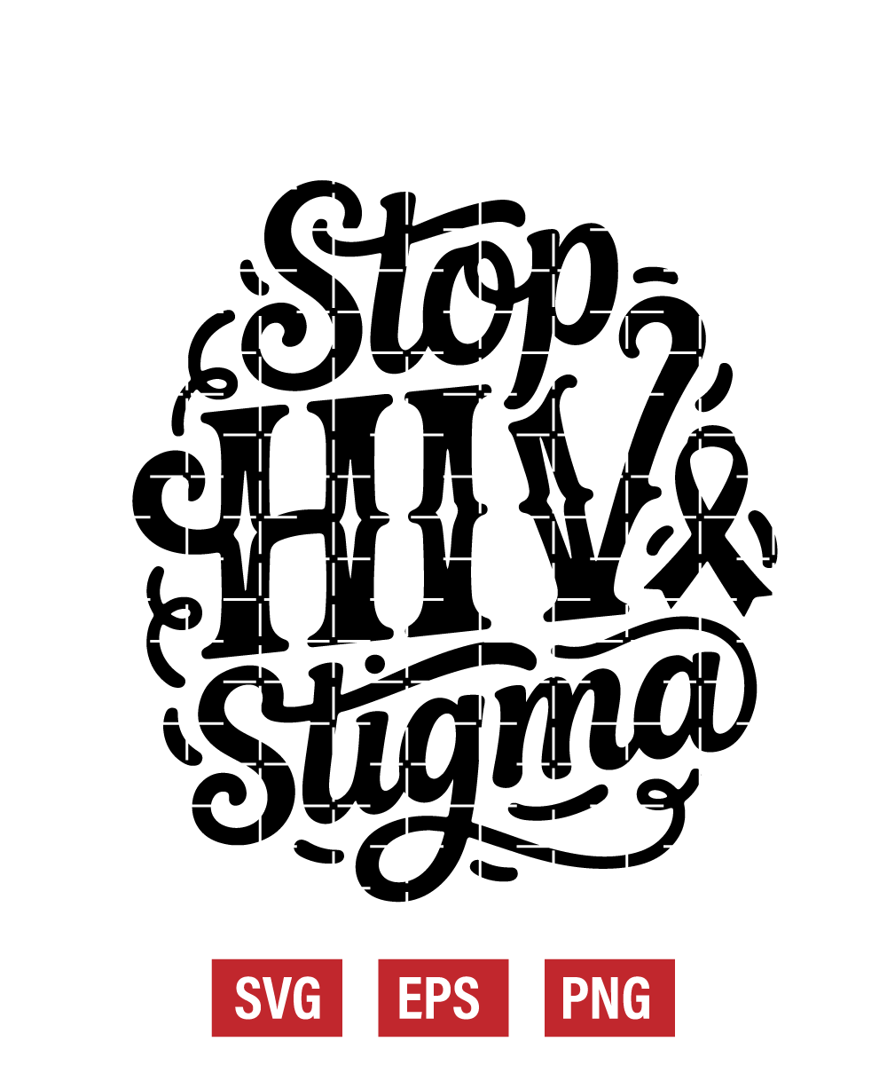 Stop HIV Stigma Svg