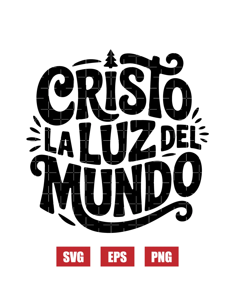 Cristo La Luz Del Mundo Svg