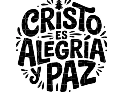 Cristo Es Alegría Y Paz Svg