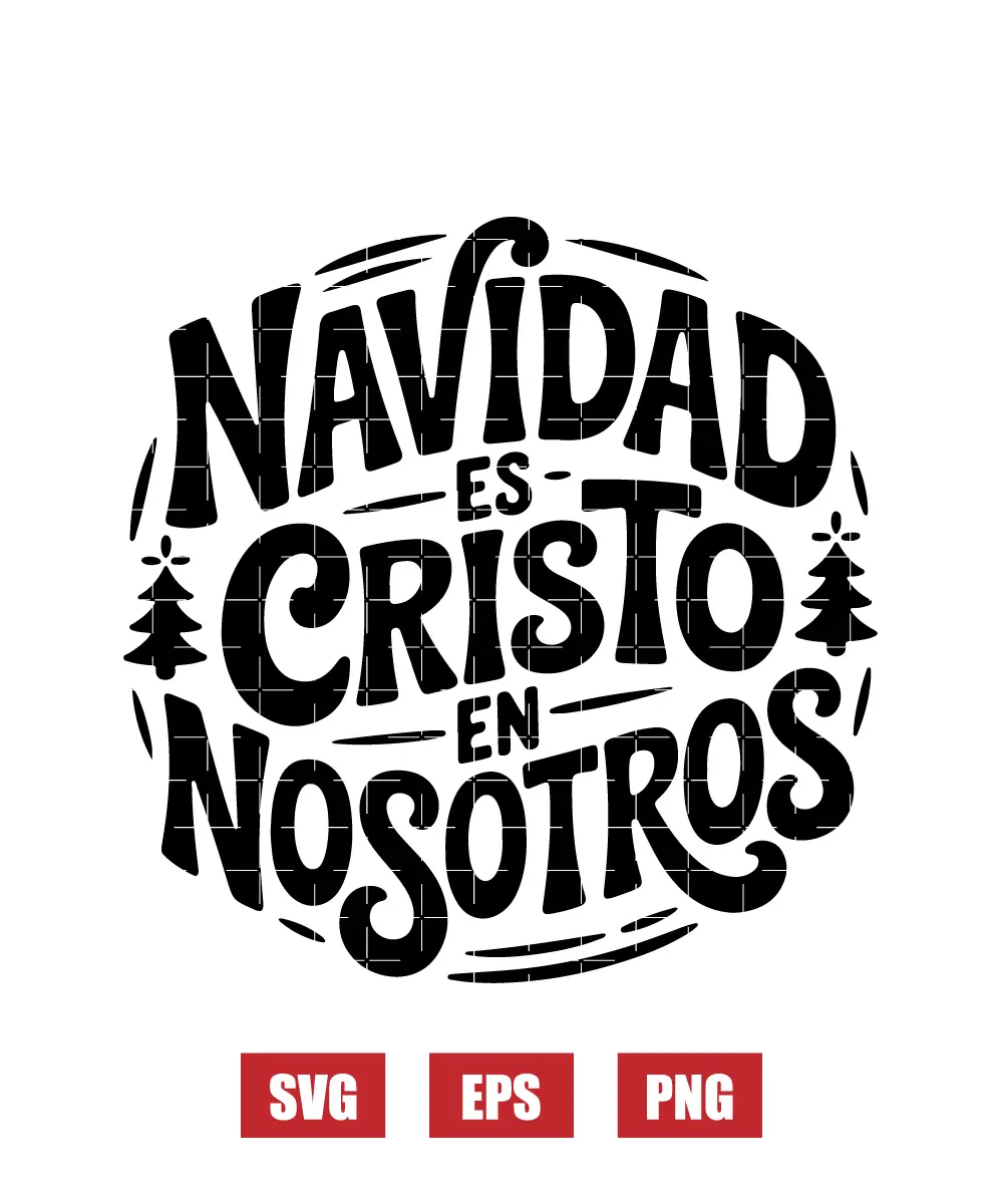 Navidad Es Cristo En Nosotros Svg